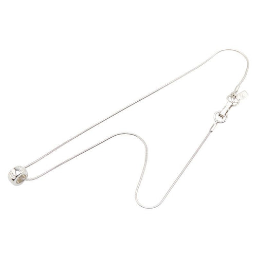 swarovski necklace rear view