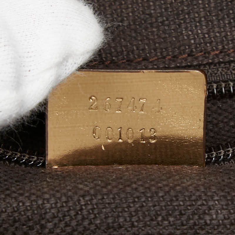 gucci beige tote bag markings and labels