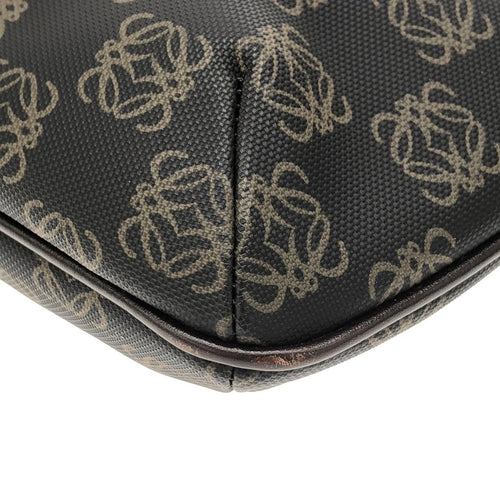 loewe brown shoulder bag rear view
