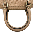 gucci beige handbag interior details