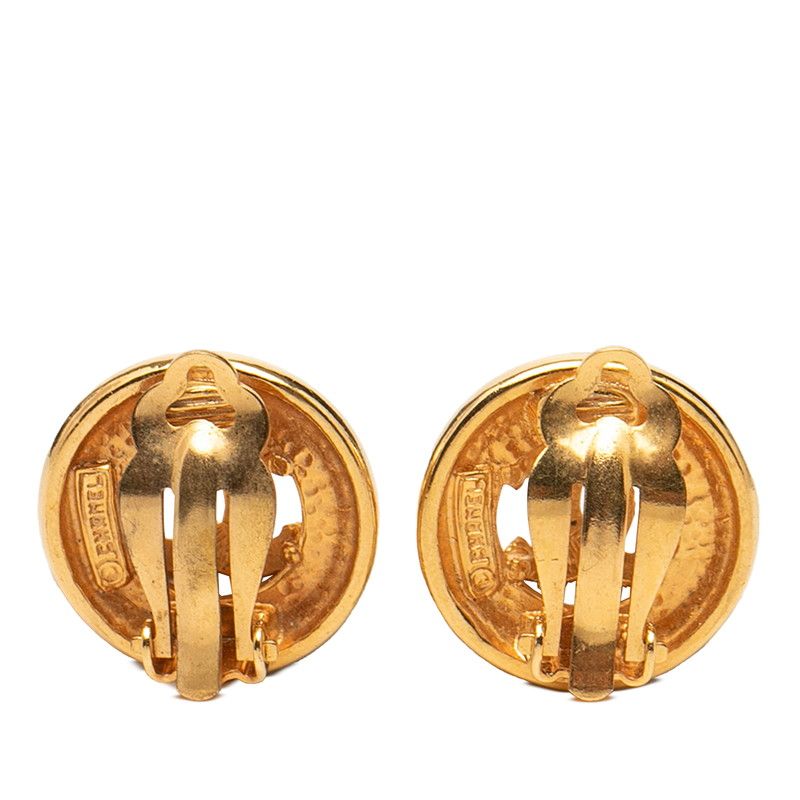 chanel earrings front view