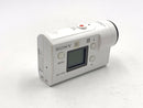 sony fdr-x3000r camera front view