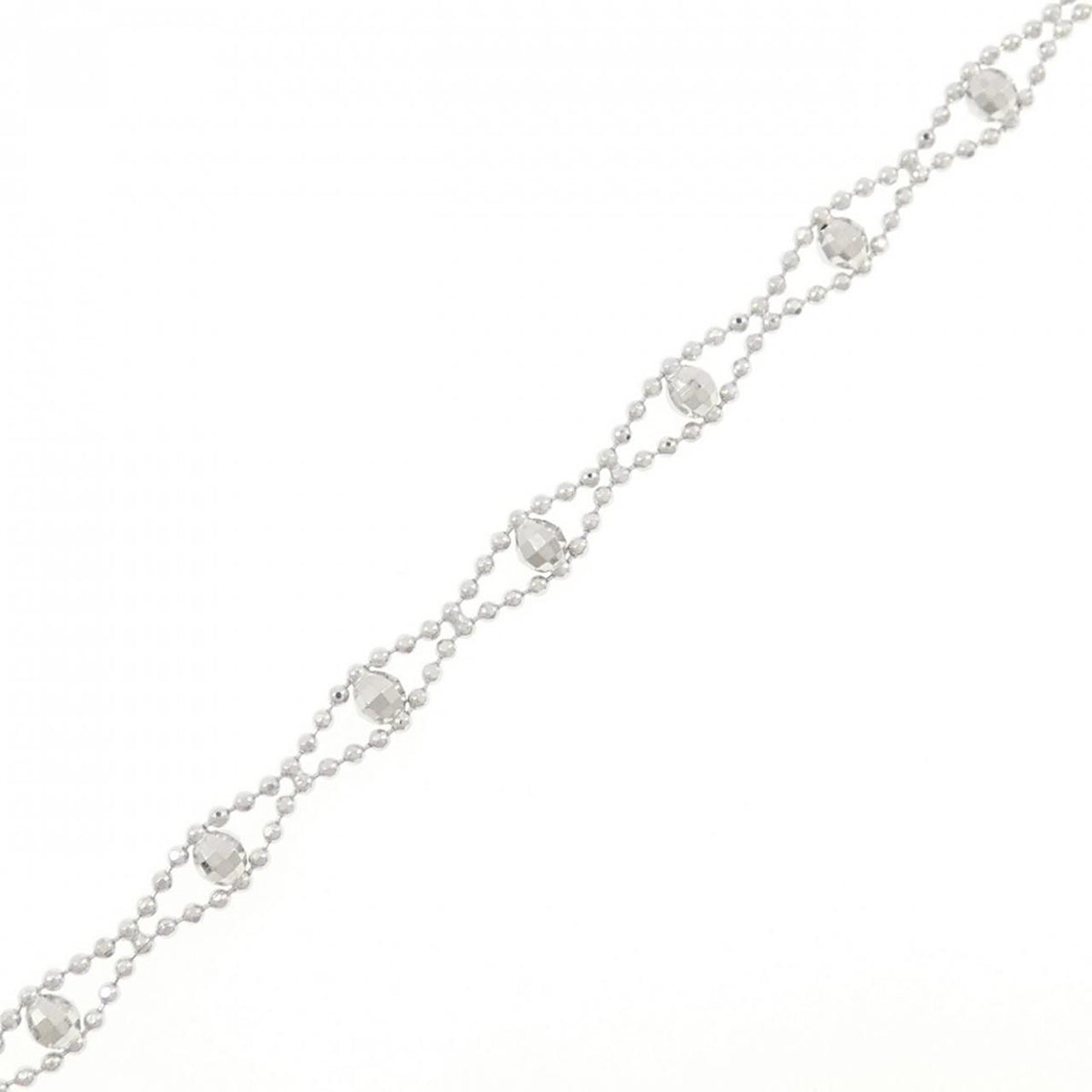 18K White Gold Bracelet