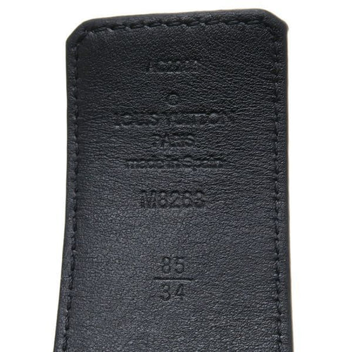 louis vuitton m8263 belt markings and labels