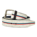 louis vuitton mp166 grey / navy belt