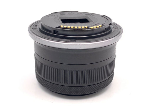 canon rf-s18-45mm lens front view
