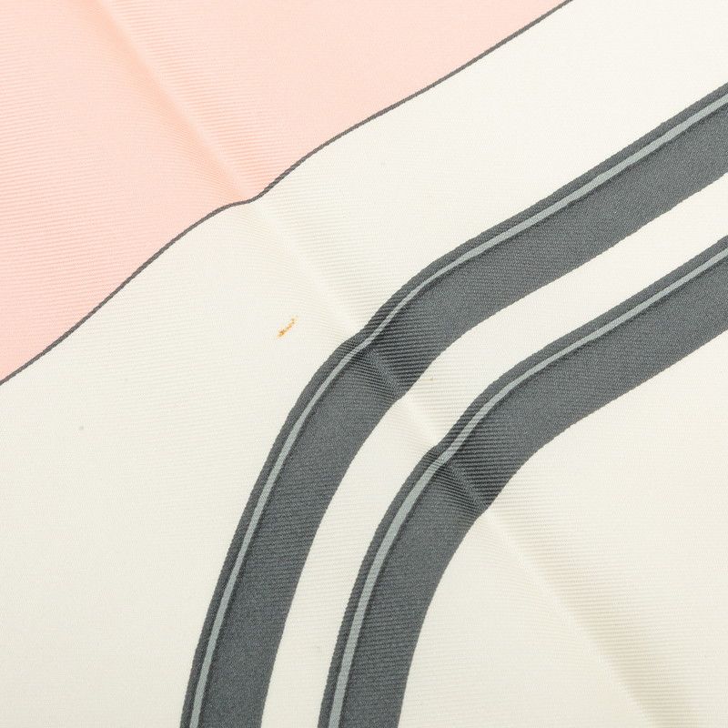 hermes pink scarf accessories included