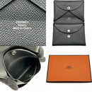 hermes card holder markings and labels