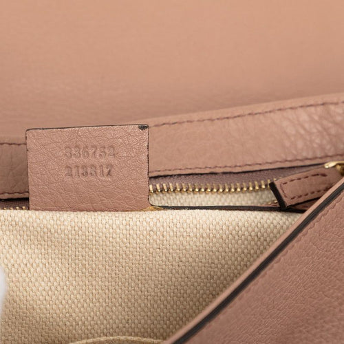 gucci pink shoulder bag condition details