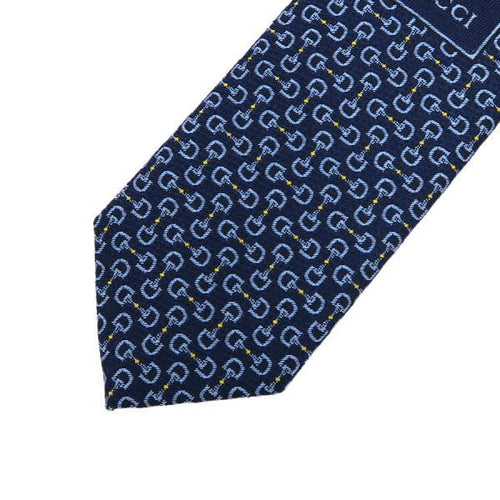 gucci necktie side view