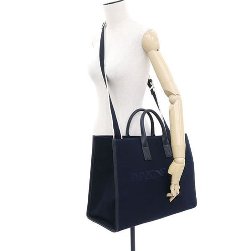 armani tote bag markings and labels