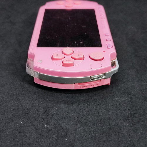 sony psp-1000 pink handheld console functional details