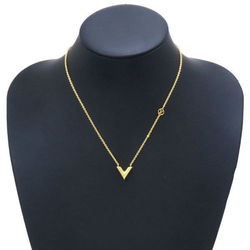 louis vuitton m00857 necklace markings and labels
