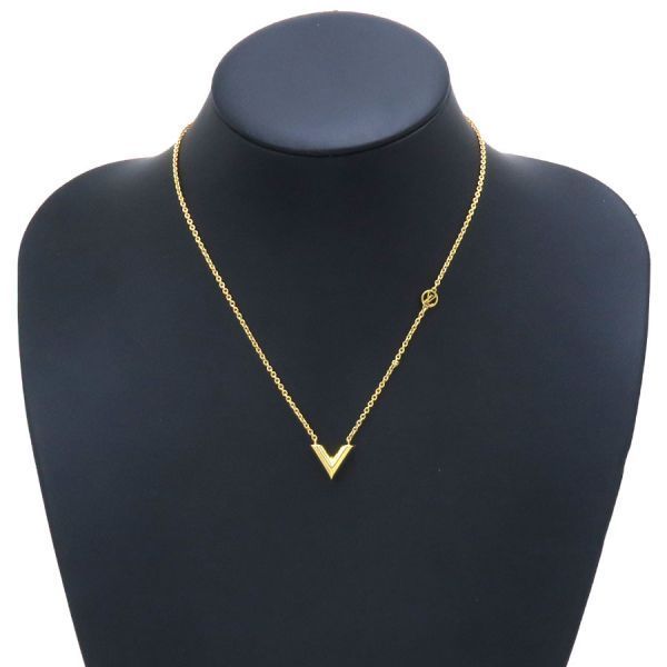 louis vuitton m00857 necklace markings and labels