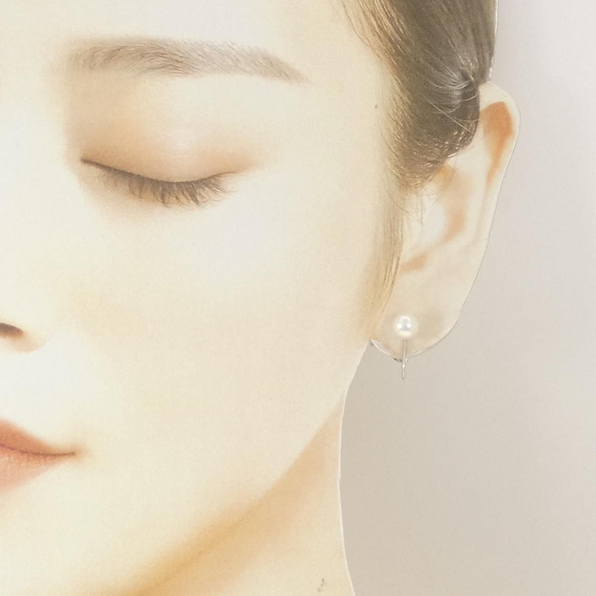 tasaki earrings side view