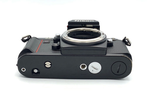 nikon f3 film slr camera rear view