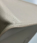 furla grey tote bag functional details