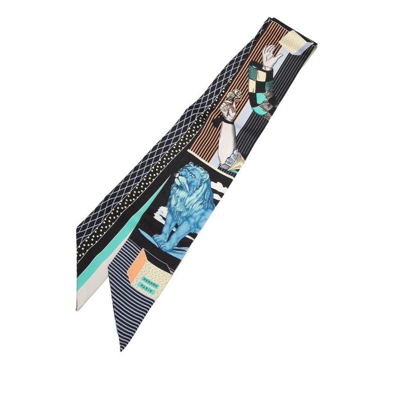 Hermes Scarf – Navy