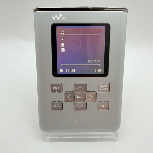 sony nw-hd5 digital audio player rear view