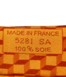 hermes orange necktie accessories included