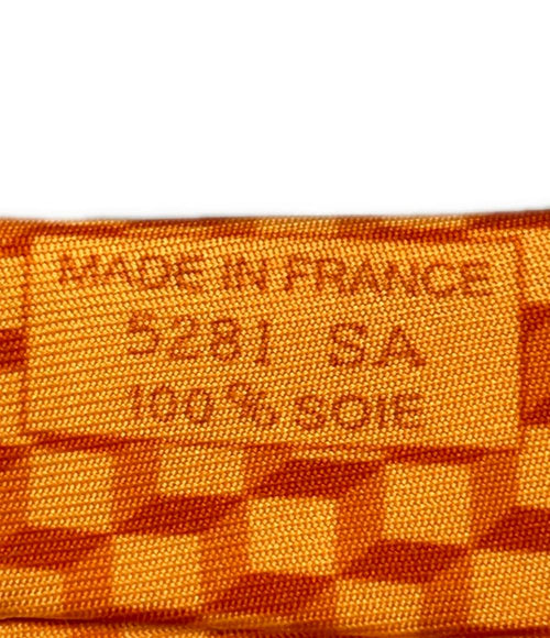 hermes orange necktie accessories included
