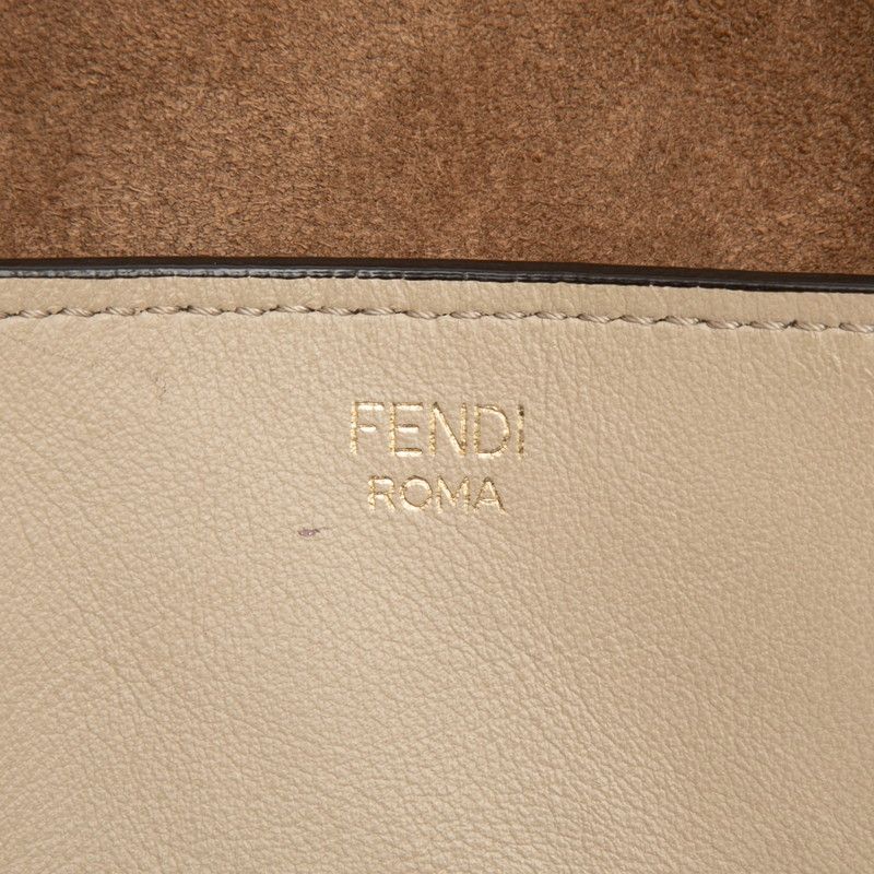 fendi 8bt302 beige shoulder bag accessories included