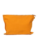 hermes orange pouch / clutch front view