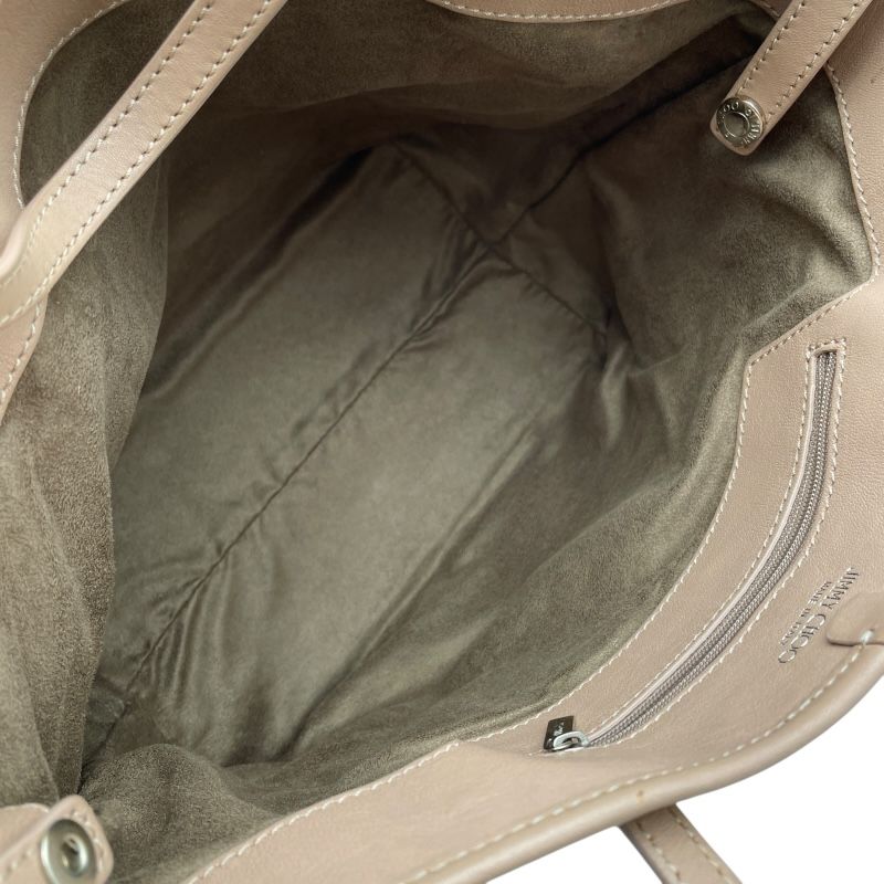 jimmy choo beige tote bag condition details