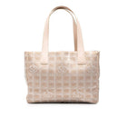 chanel a20457 pink tote bag