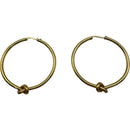 celine earrings rear view