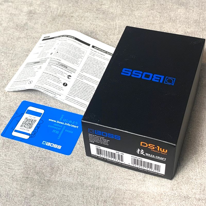 boss ds-1w orange guitar effector functional details