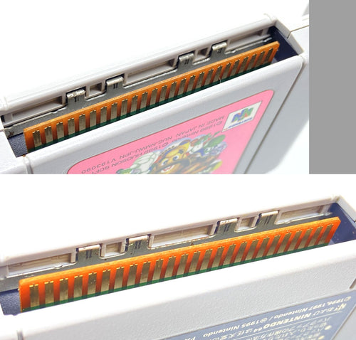 nintendo nus-001 video game console markings and labels