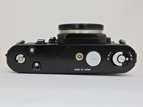 nikon f2 film slr camera rear view