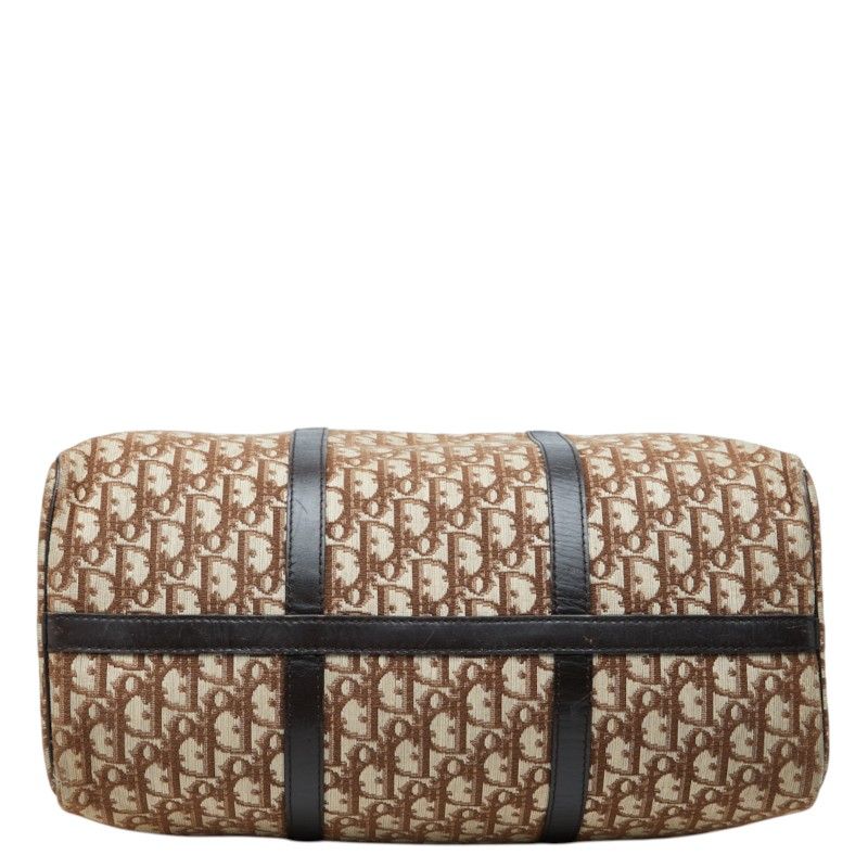 dior beige travel bag rear view