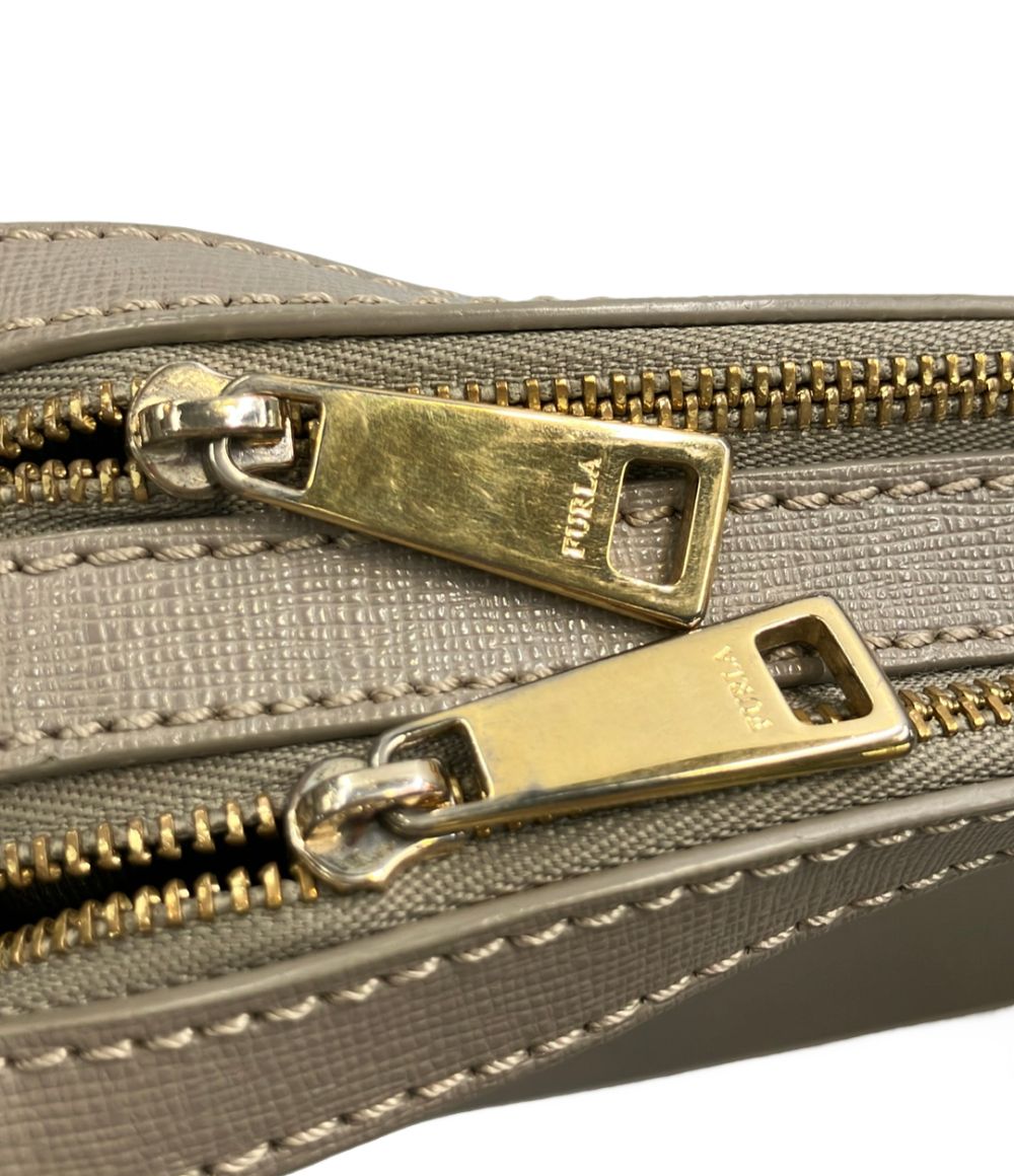 furla grey shoulder bag markings and labels