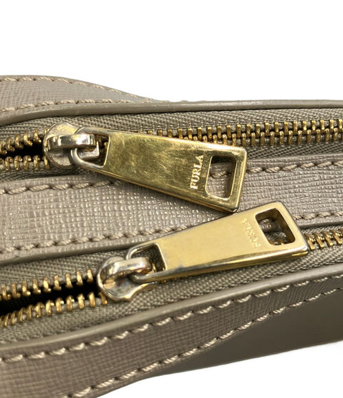 furla grey shoulder bag markings and labels