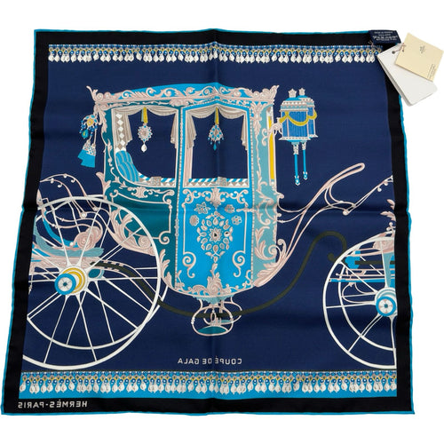 hermes scarf front view