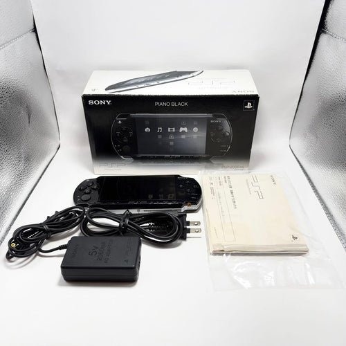 sony psp-2000 handheld console front view