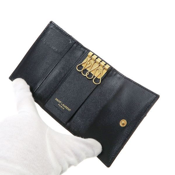 saint laurent paris 736263 key case rear view
