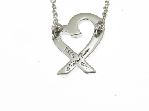 tiffany necklace rear view