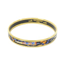 hermes black / gold bracelet