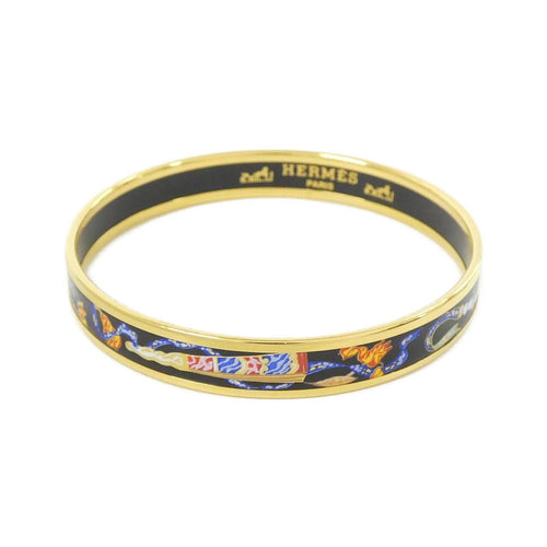 hermes black / gold bracelet