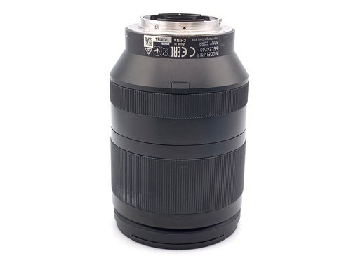 sony sel24240 lens front view