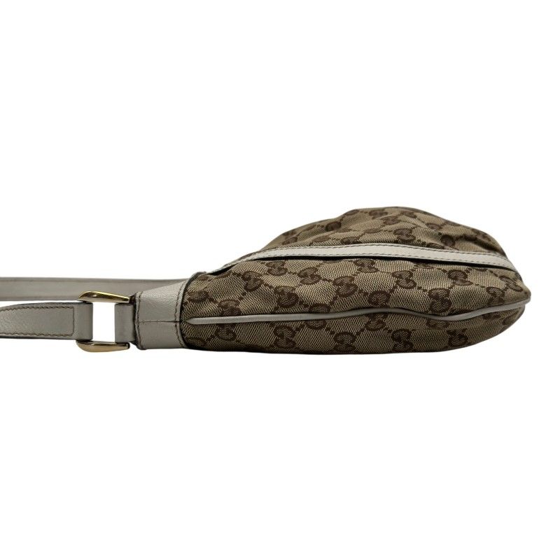 gucci beige shoulder bag side view