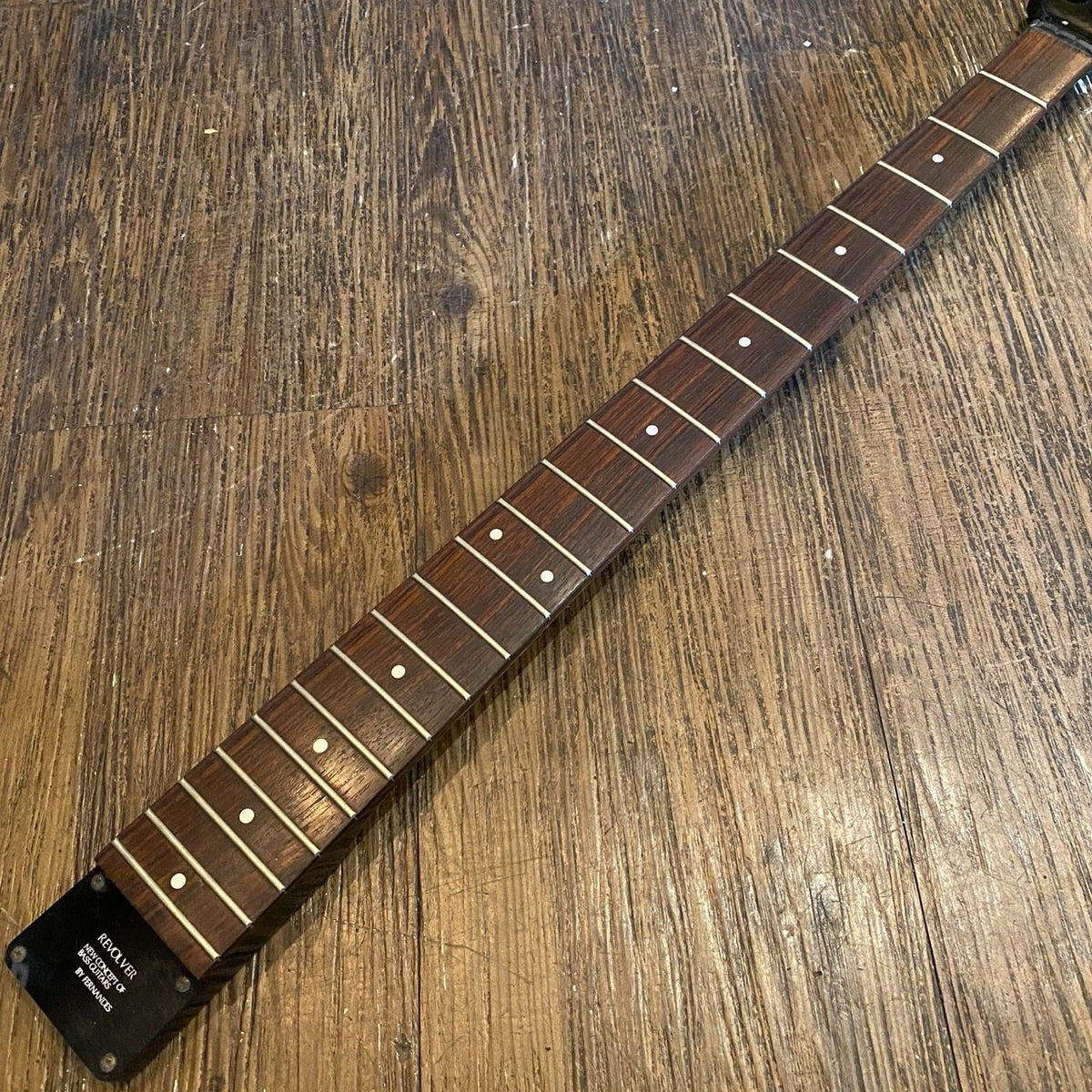 fernandes bass guitar rear view