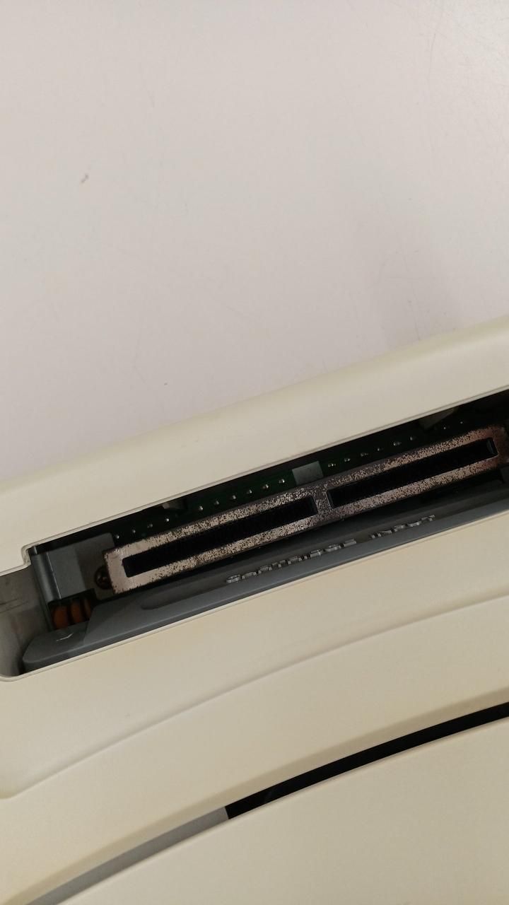 sega hst-3220 video game console rear view