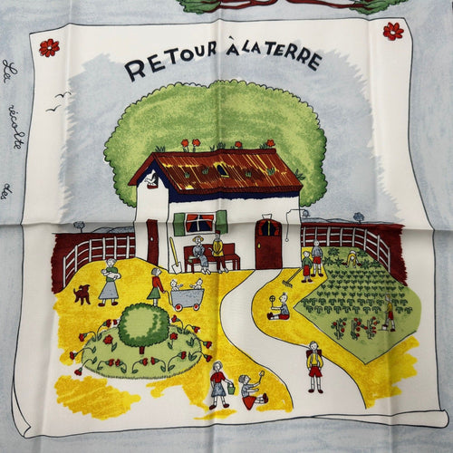 hermes scarf rear view