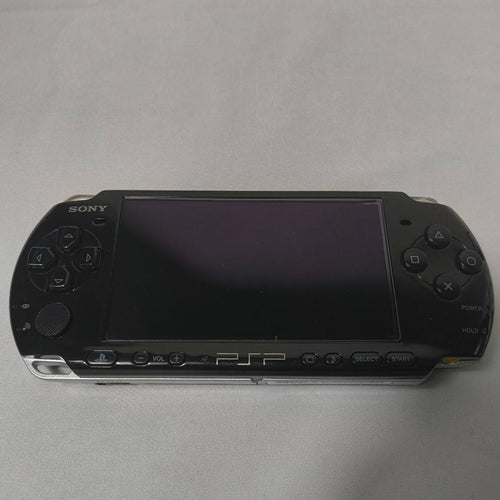 sony psp-3000 handheld console front view