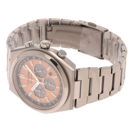 citizen ca4610-85z orange watch rear view