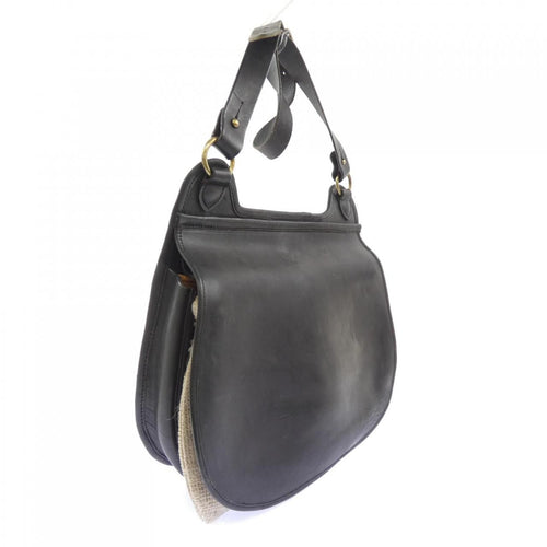 beige handbag front view